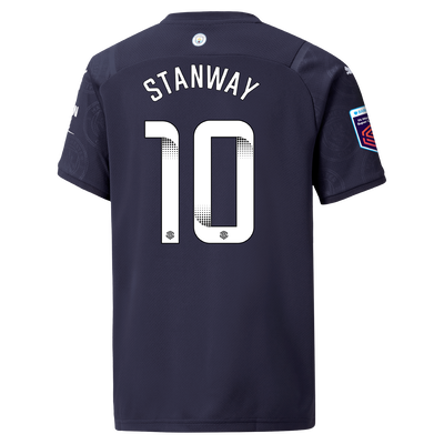 Kids Manchester City 3rd Shirt 21/22 with Georgia Stanway printing