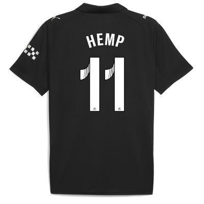 Manchester City Away Jersey 2025/26 With HEMP 11 Printing