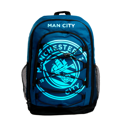 Mochila Bungee con el escudo del Manchester City