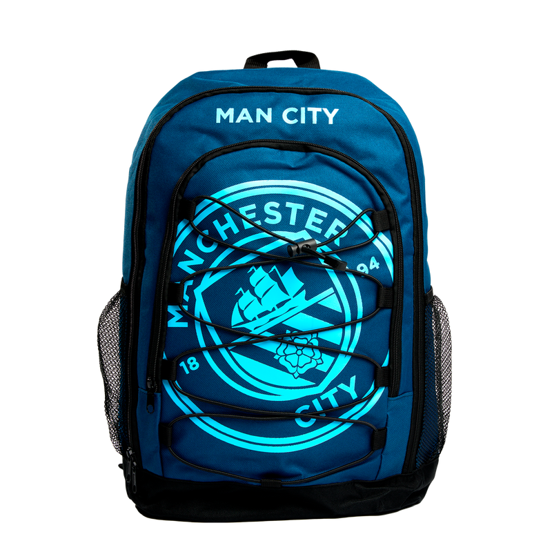 MCFC FW CREST BUNGEE BACKPACK - navy