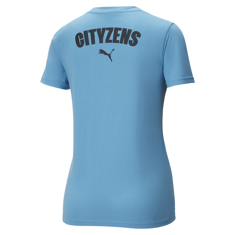 MCFC LW WMNS CASUALS TEE - blue