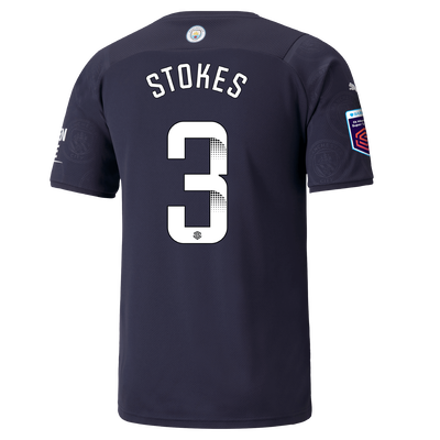 Manchester City 3rd Shirt 21/22 with Demi Stokes printing