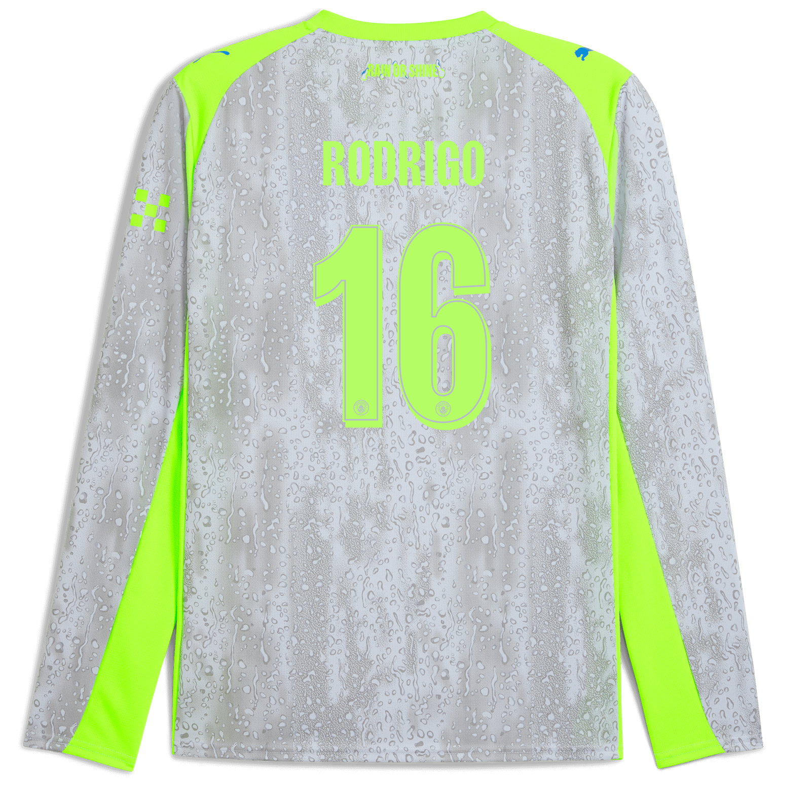 Manchester City Third Jersey 2025/26 Long Sleeve With