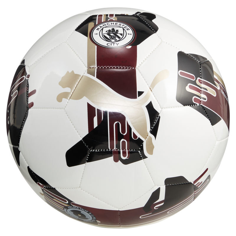 MCFC LW ORBITA 6 BALL - burgundy