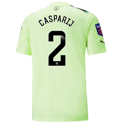 Manchester City Third Jersey 2022/23 with CASPARIJ 2 printing