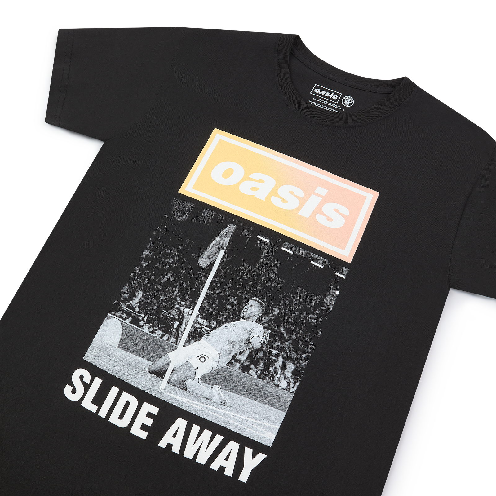 Manchester City x Oasis Slide Away T-Shirt | Official Man Manchester City x Oasis Slide Away T-Shirt | Official Man