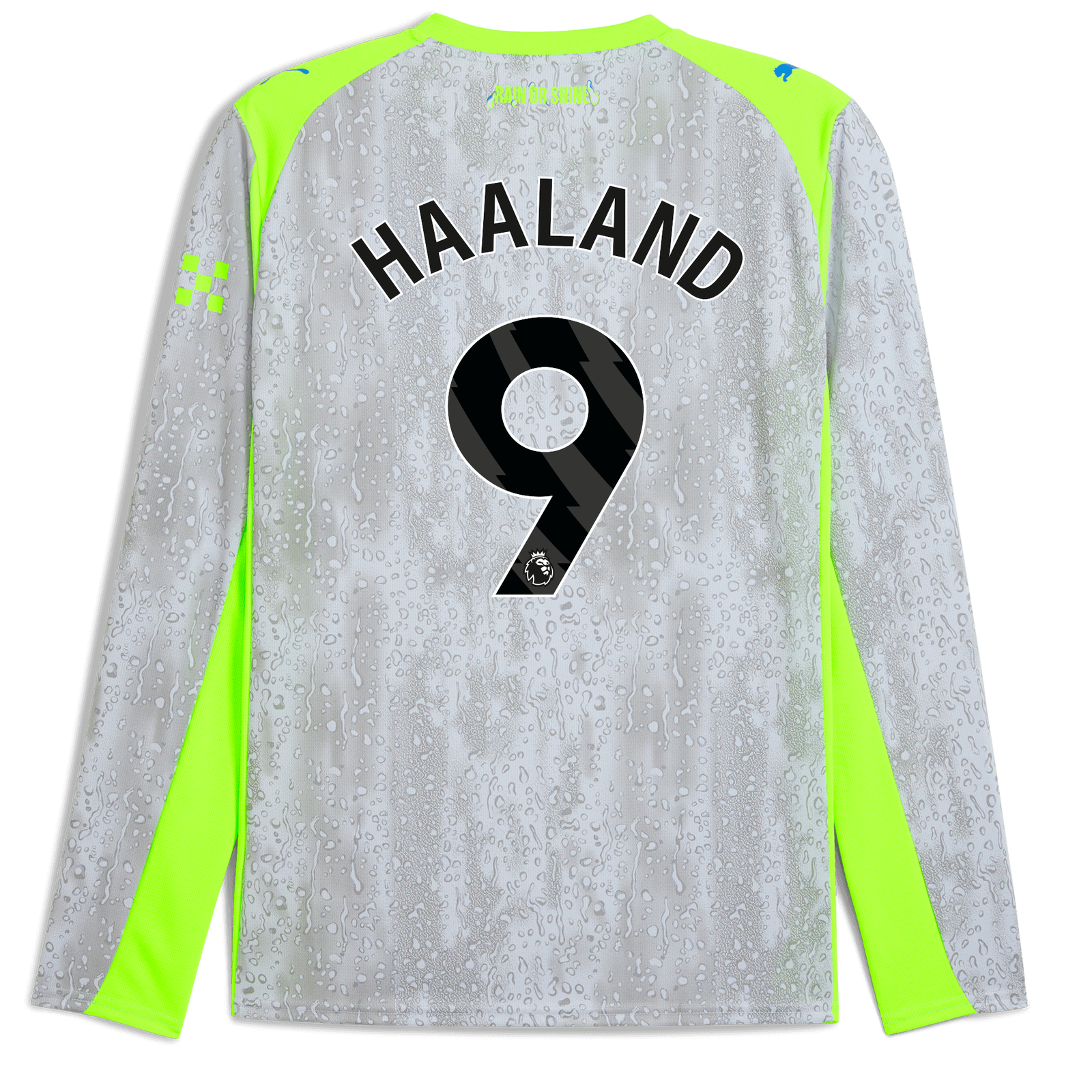 マンチェスター・シティ HAALAND 9 シャツ Womens' Manchester City Third Jersey 2025/26 With HAALAND 9