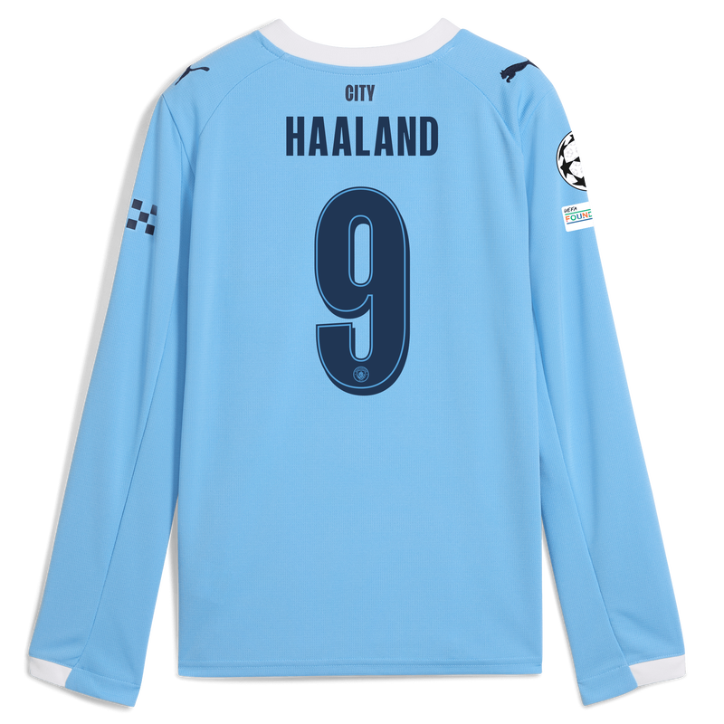 KIDS Home SHIRT LS-HAALAND-9-EPL-PL - 