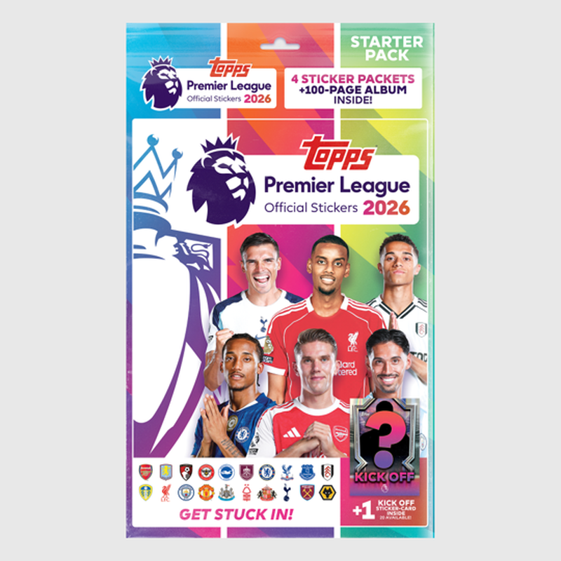 Topps 2026 Stickers Starter Pack multi - Check out all Manchester City office products online - Official Manchester City FC store