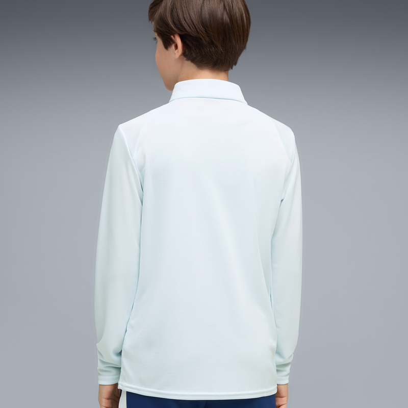 MCFC TR KIDS TRAINING 1/4 ZIP TOP - Dewdrop-Blue Jewel