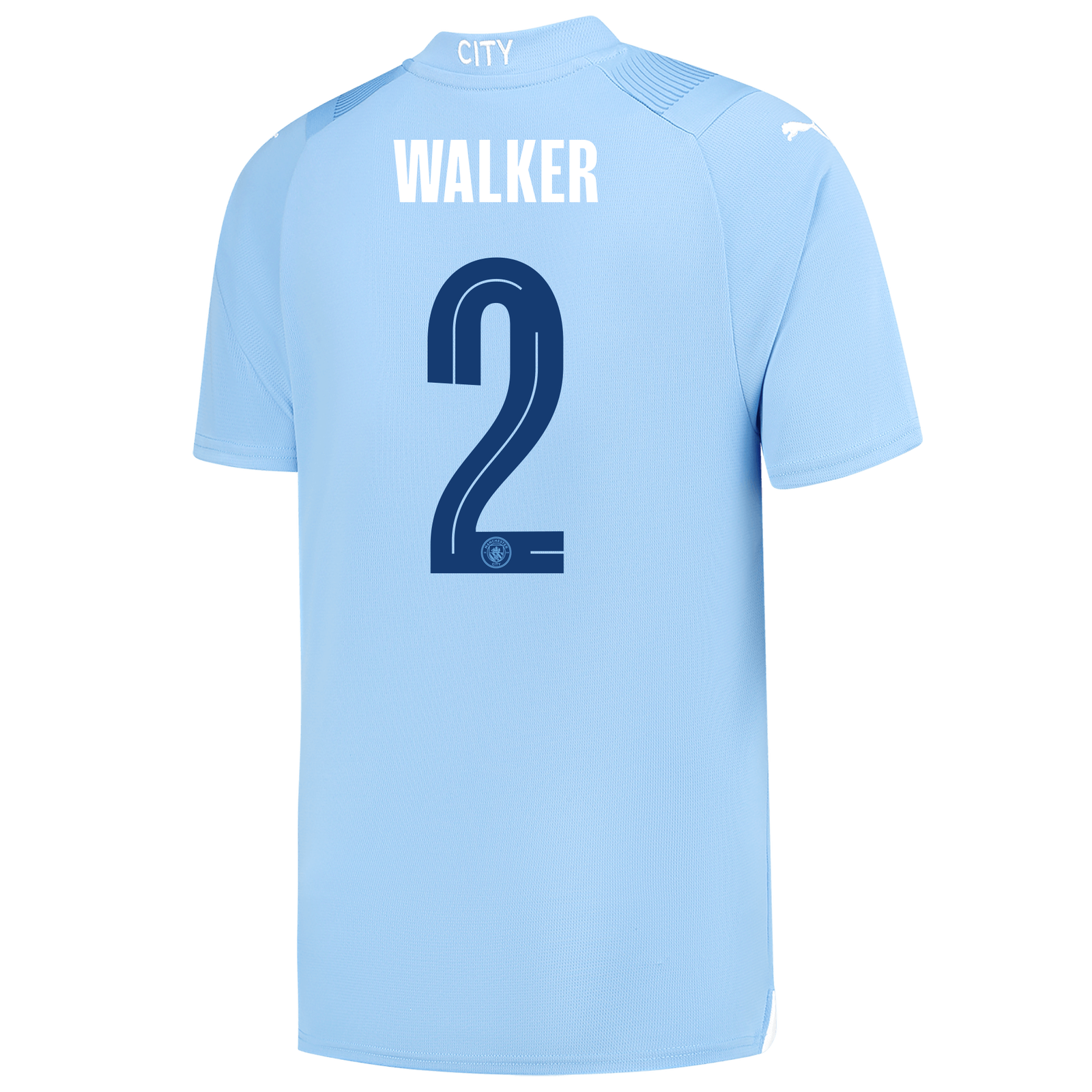 Manchester City Home Jersey 2023/24 with WALKER 2 printing