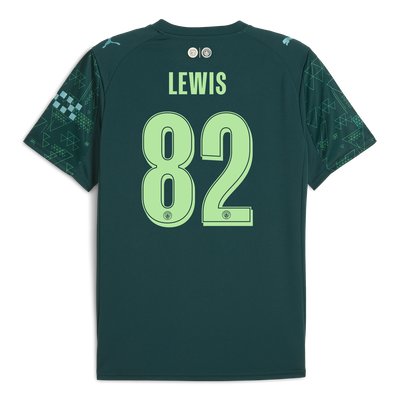 Manchester City EA SPORTS FC Jersey 2025/26 With LEWIS 82 Printing
