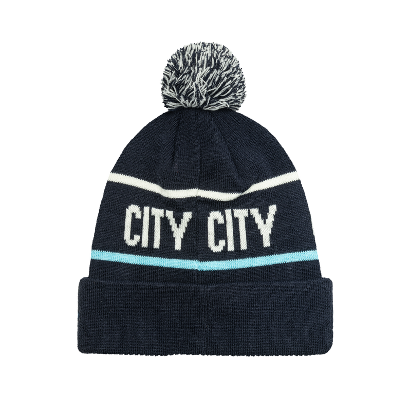 MCFC BEYOND THE NOISE BOBBLE - navy