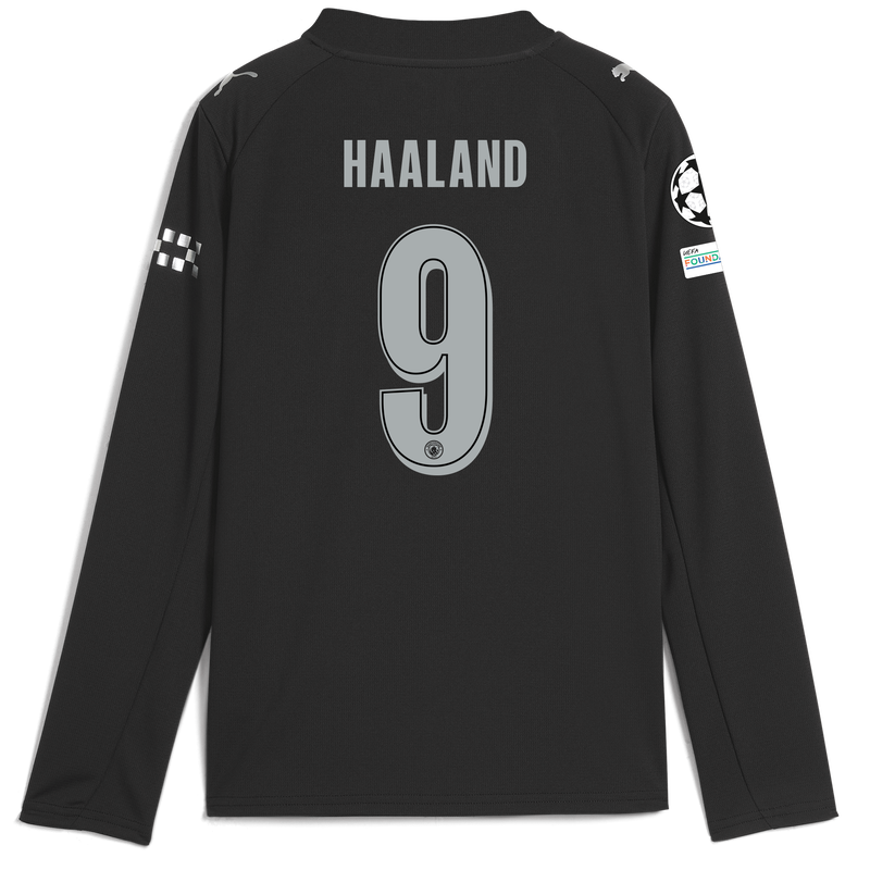 KIDS Away SHIRT LS-HAALAND-9-EPL-PL - 