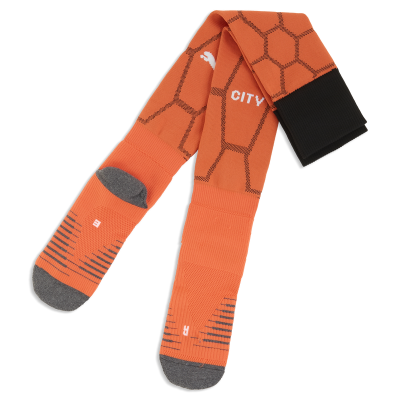 Man City Goalkeeper Socks 2026/27 hot heat-puma black - Check out all Manchester City kneehigh online - Official Manchester City FC store