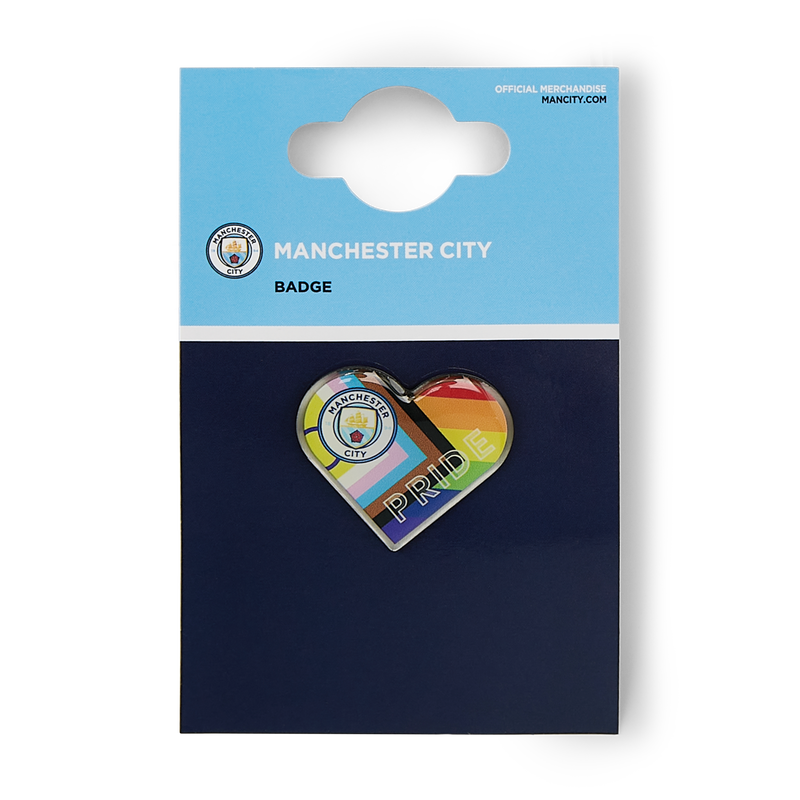 MCFC FW PRIDE HEART PIN BADGE - Multicolor