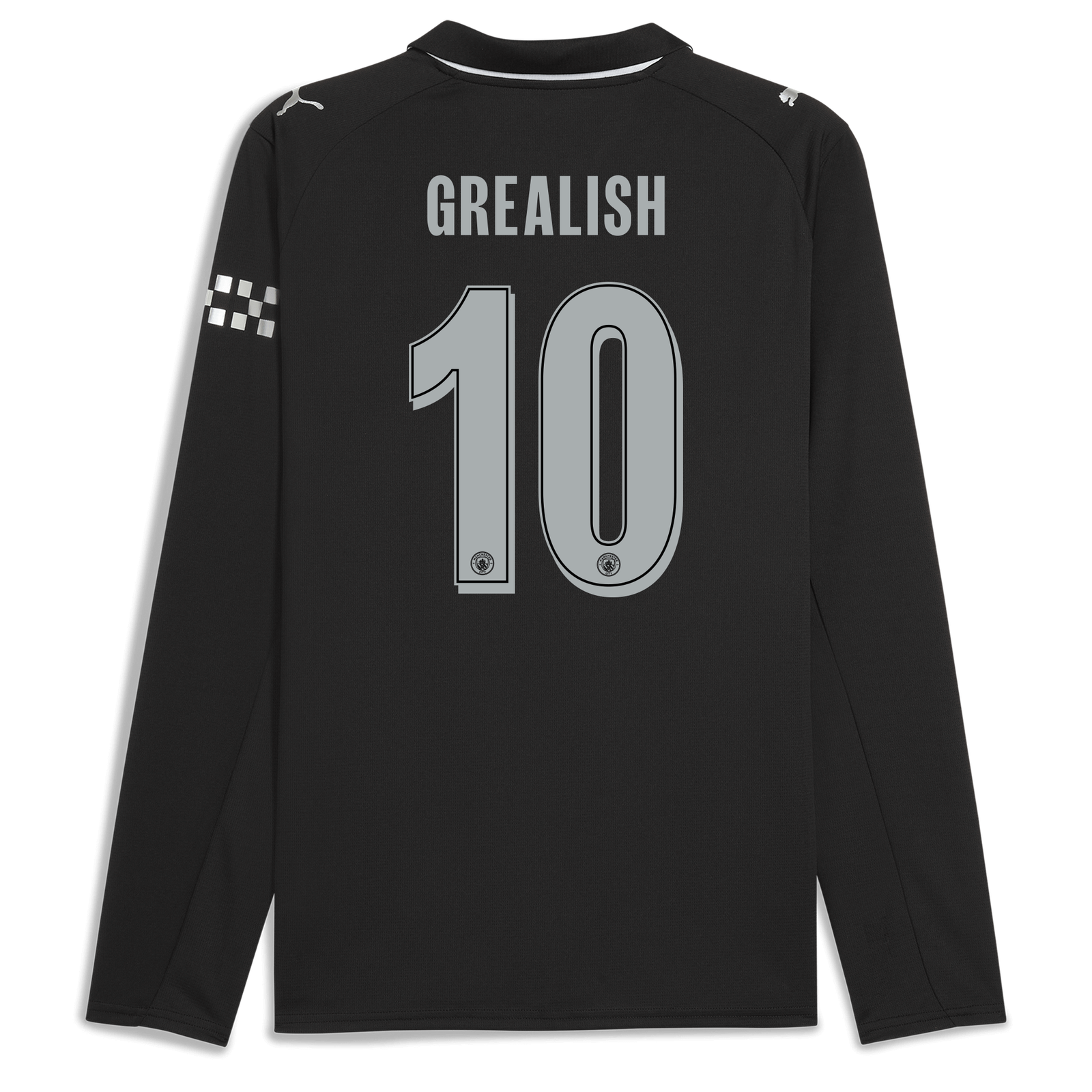 マンチェスター・シティ GREALISH 10番 シャツ マンチェスター・シティ 2025/26 アウェイ 長袖 GREALISH 10