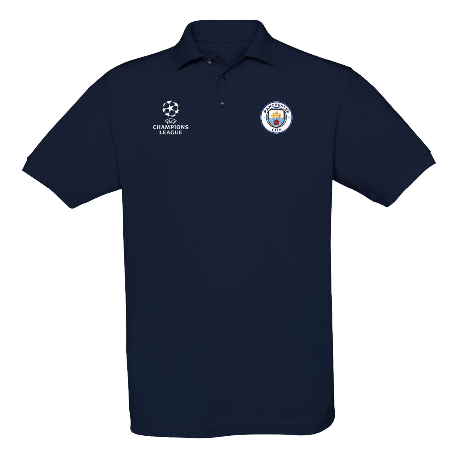Medic Vruchtbaar Madeliefje Manchester City Champions League Polo Shirt | Official Man City Store