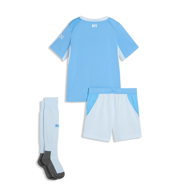 MCFC RP KIDS HOME MINI KIT - Team Light Blue-Icy Blue