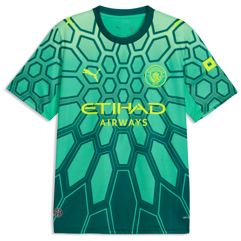 MENS GK JERSEY SS-EPL-PL - Vibrant Green-Varsity Green