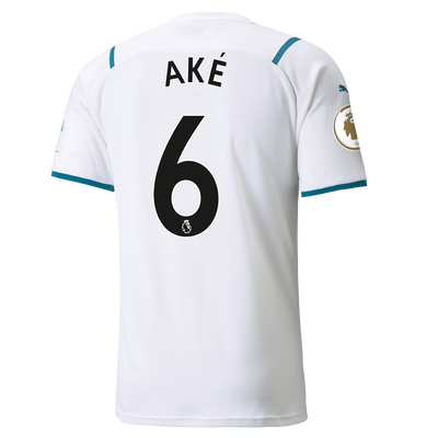 Manchester City Away Shirt 21/22 with Nathan Aké printing
