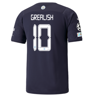 Manchester City 3rd Shirt 21/22 with Jack Grealish printing