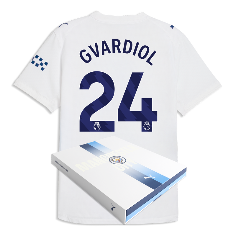 Manchester City Third Authentic Jersey 2026/27 With GVARDIOL 24