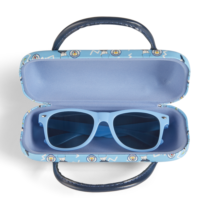 MCFC FW SUNGLASSES & CASE SET - blue