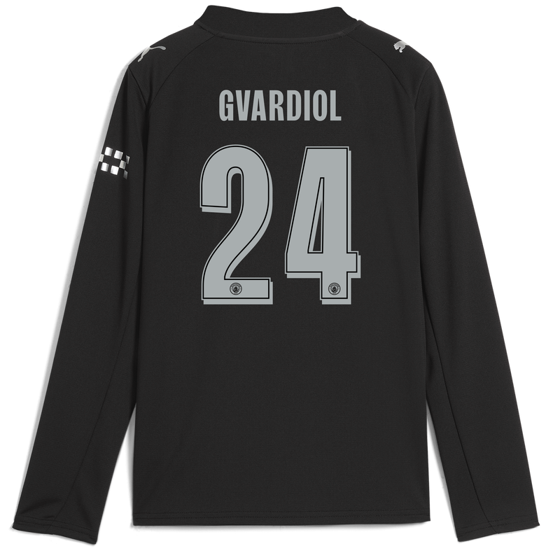 KIDS Away SHIRT LS-GVARDIOL-24-EPL-PL - 