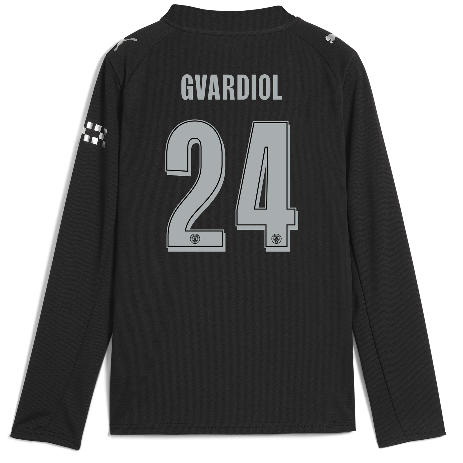 【大人気3点セット】マンチェスター・シティ GVARDIOL 24 ユニフォーム キッズ マンチェスター・シティ 2025/26 アウェイ GVARDIOL 24