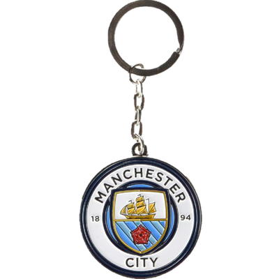 Porte-clés avec écusson du club Manchester City