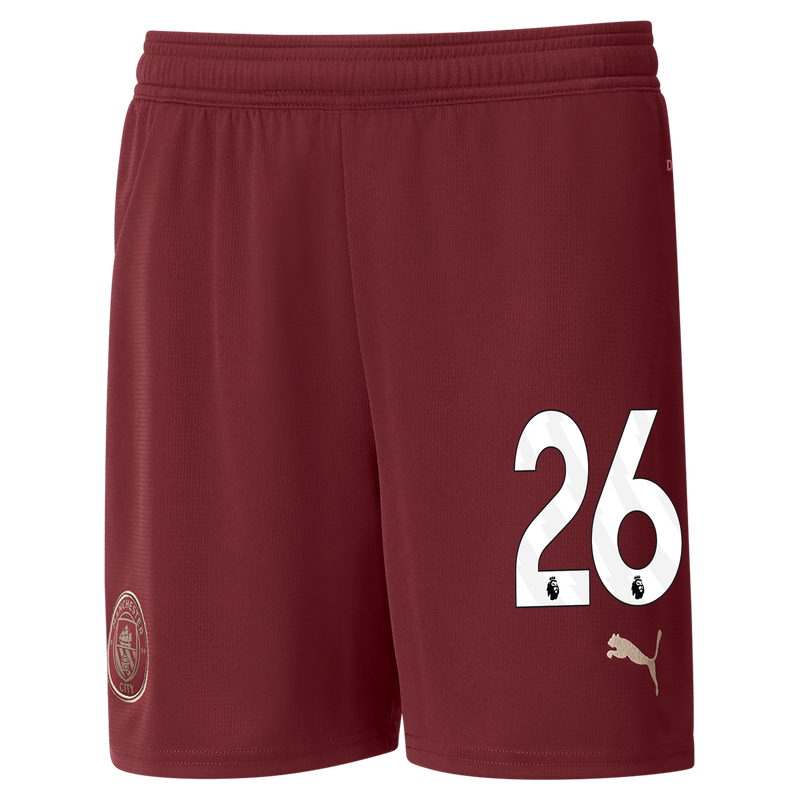 MCFC RP KIDS SHORTS - burgundy