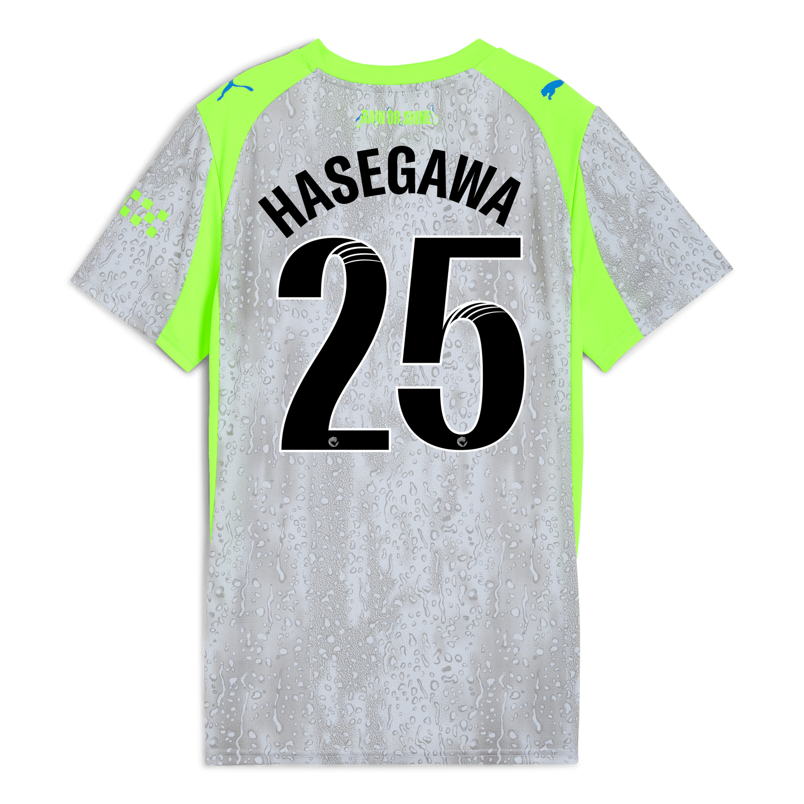 ウェア PUMA Manchester City HASEGAWA 25 Jersey Womens' Manchester City Third Jersey 2025/26 With HASEGAWA 25