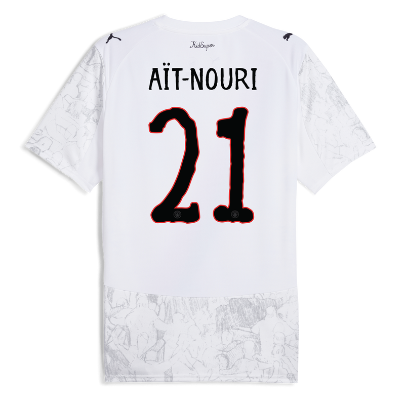 MENS KidSuper SHIRT SS-AÏT-NOURI #21-PN-KS-WC - 
