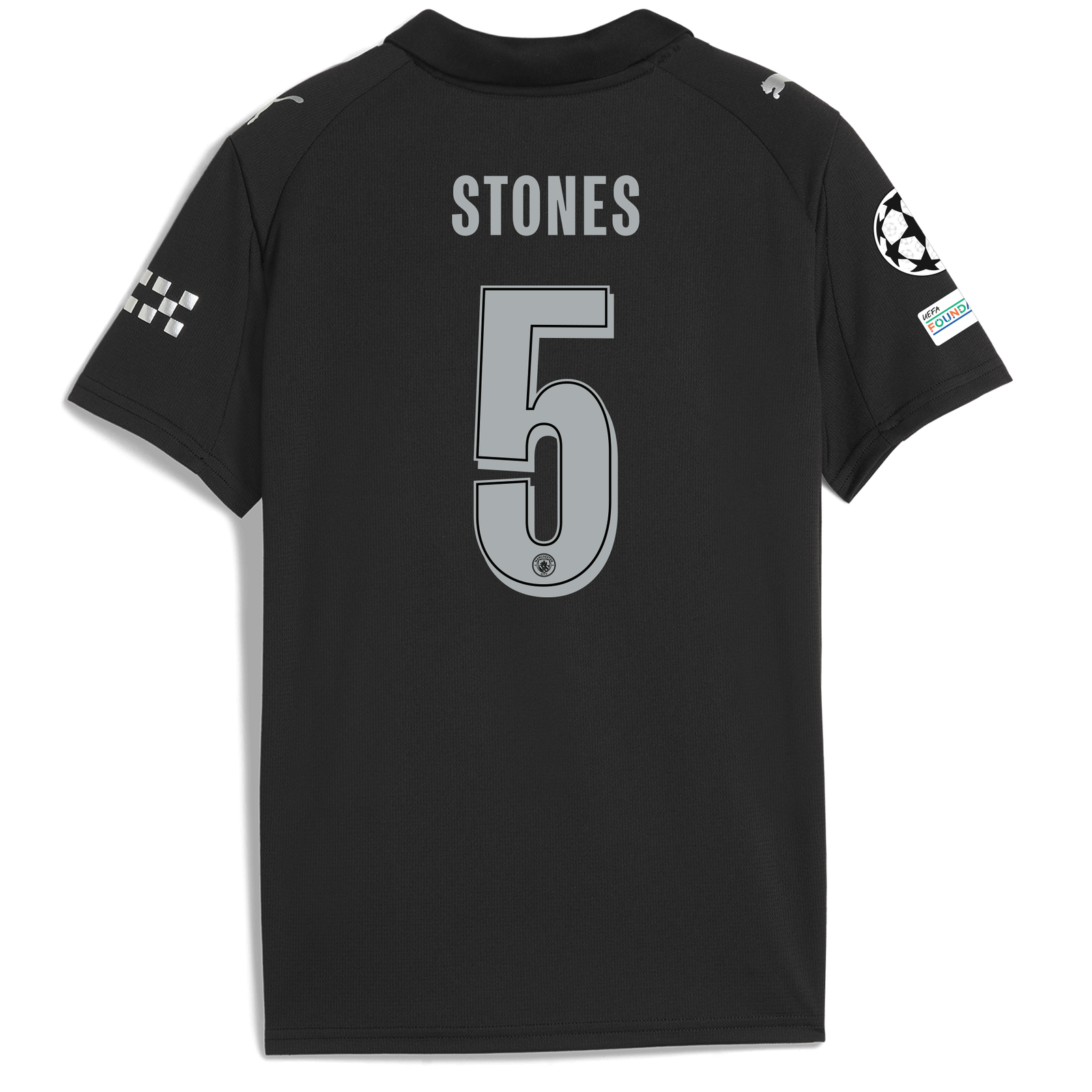 マンチェスター・シティ NASRI 8 シャツ キッズ マンチェスター・シティ 2025/26 アウェイ STONES 5