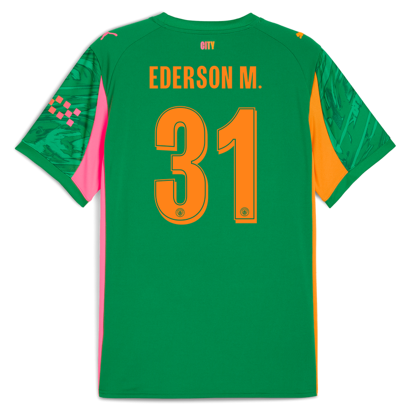 MENS GK JERSEY SS-EDERSON M-31-EPL-PL - green
