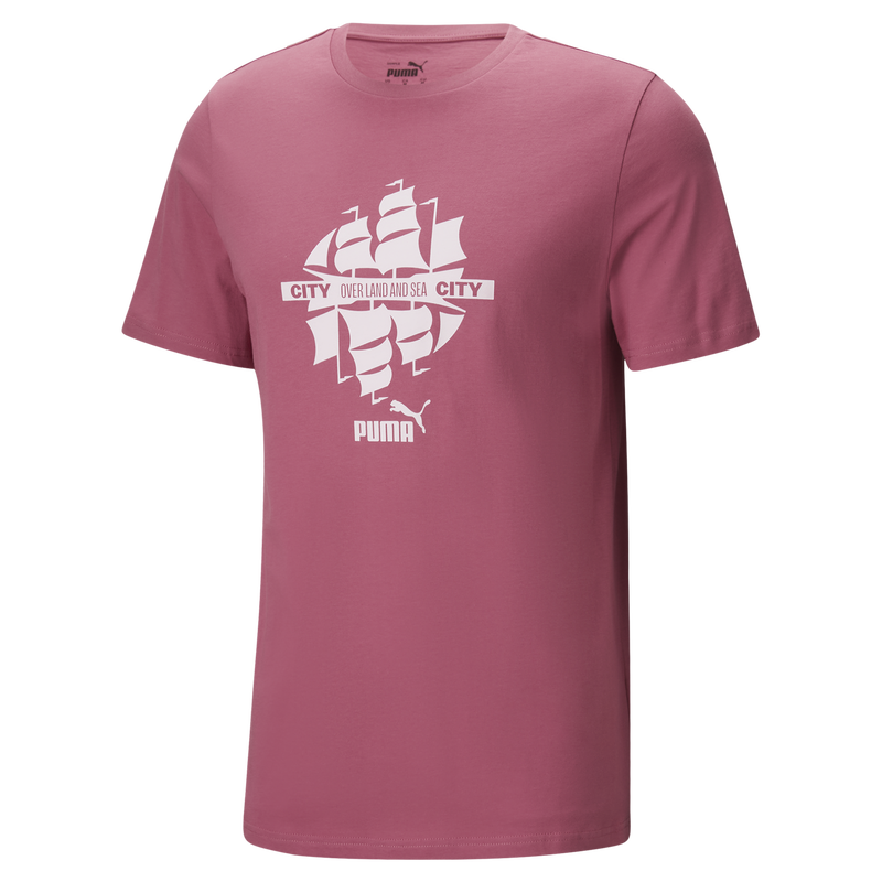 MCFC LW MENS FTBLCULTURE TEE - pink