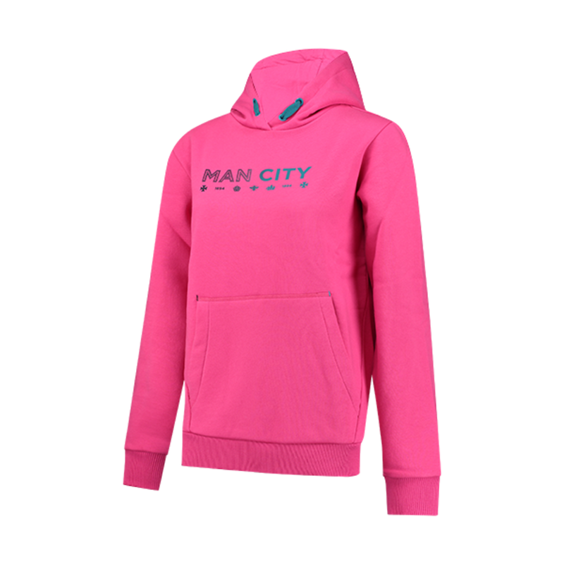 MCFC FW WOMENS ICON OH HOODIE - pink