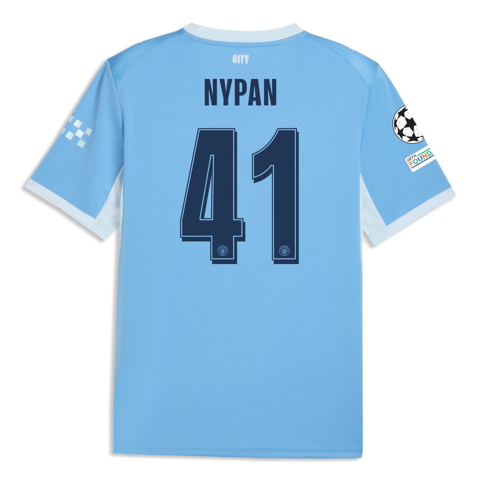 Manchester City Home Jersey 2026/27 With NYPAN 41 Printing