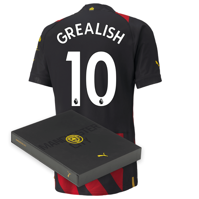 MENS AUTHENTIC AWAY SHIRT SS-GREALISH-10-EPL-PLC - 