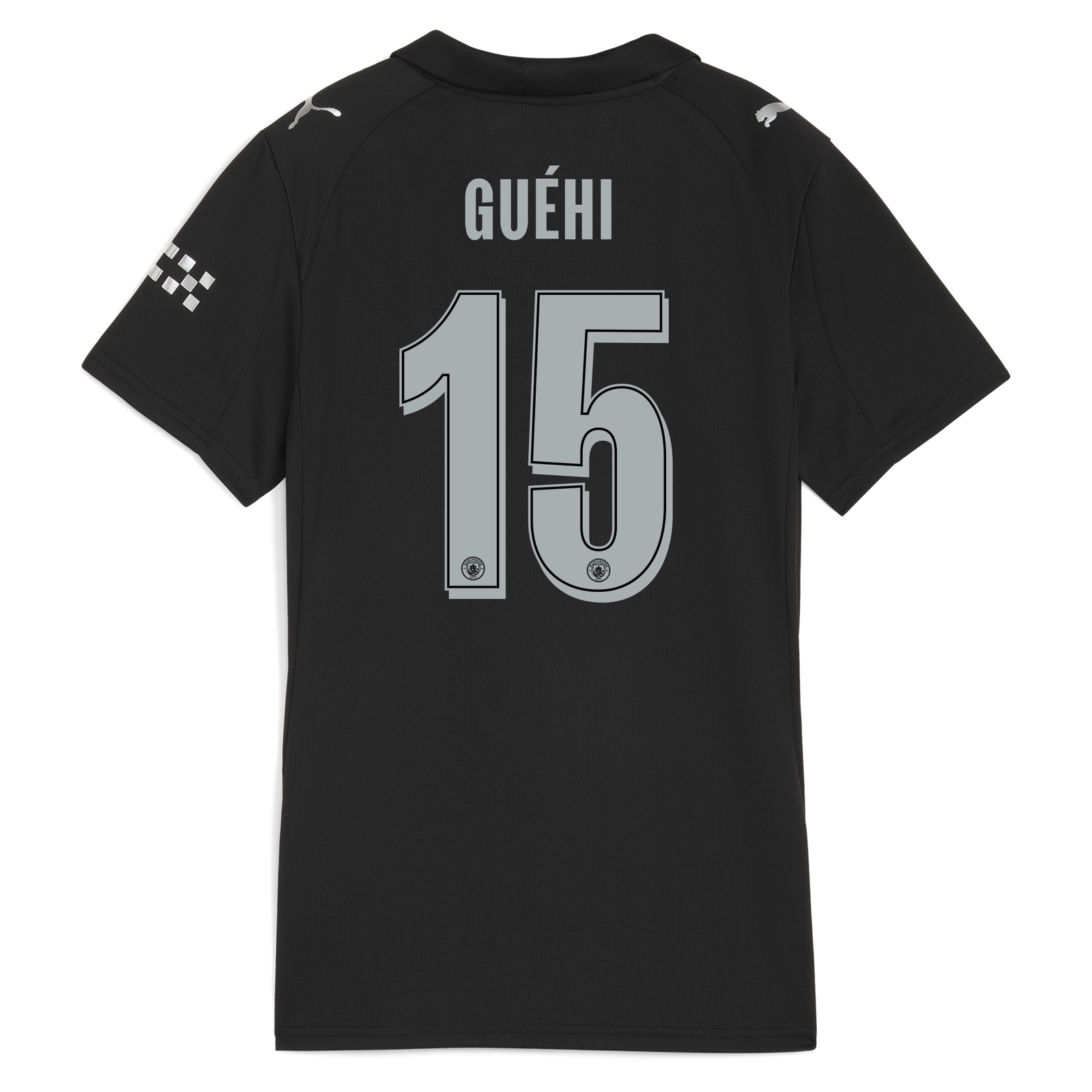 Women's Manchester City Away Jersey 2025/26 With GUÉHI 15 Printing