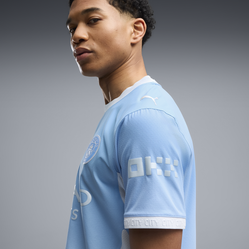 MCFC MW MENS HOME AUTH JERSEY W/BOX - Team Light Blue-Icy Blue