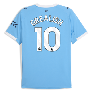 Maglia Home Manchester City 2025/26 con stampa GREALISH 10