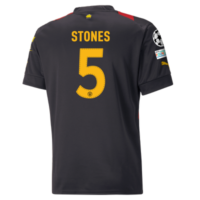 Camiseta 2ª Equipación Manchester City 2022/23 con estampado de STONES 5