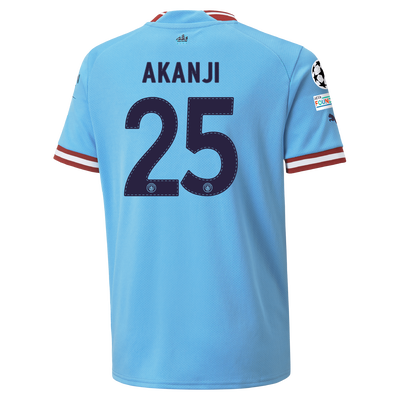 Manchester City Kinder Heimtrikot 2022/23 mit PN-PLAYERFIVE aufdruck