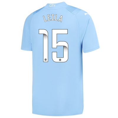 Manchester City Heimtrikot 2023/24 mit LEILA 15 Aufdruck
