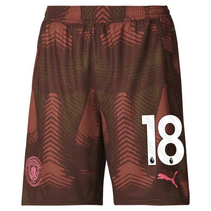 MCFC RP MENS GK SHORTS - brown