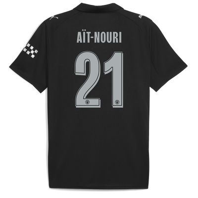 Maillot Extérieur Manchester City 2025/26  Avec Impression AÏT-NOURI 21