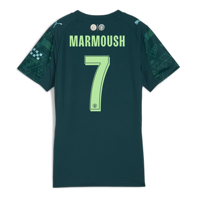 Camiseta para mujer Manchester City EA SPORTS FC 2025/26 con estampado MARMOUSH 7