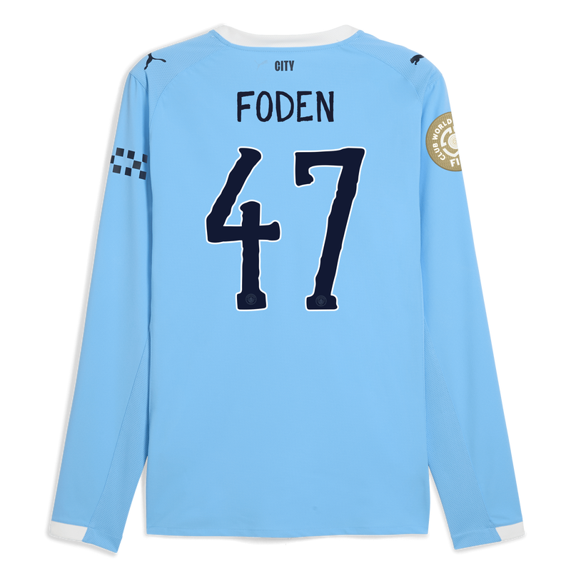 MENS AUTHENTIC Home SHIRT LS-FODEN-47-EPL-PL - 